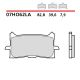 BREMBO - PASTIGLIE FRENO MESCOLA LA 07HO62LA